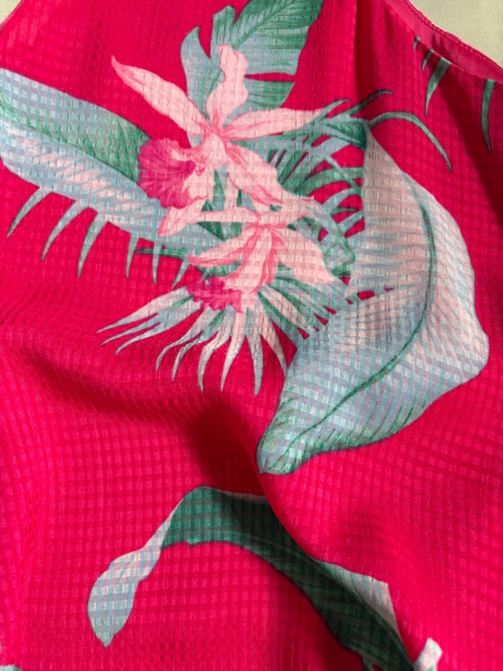 Tommy Bahama Maxi Dress La Brisa Blooms Sleeveless Maxi Dress Pink Floral New XL - Picture 10 of 16